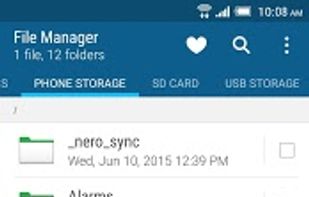 HTC File Manager screenshot 1