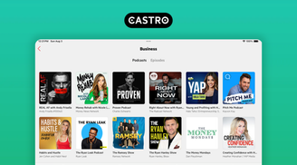 Castro brings iPad app and device sync for seamless podcast listening image