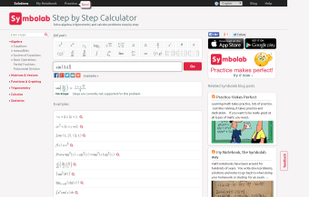 Symbolab Math Solver screenshot 1