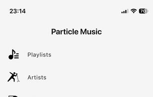 Particle Music screenshot 1