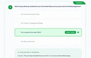 Quizzes with feedback