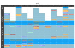 Year Glance screenshot 2