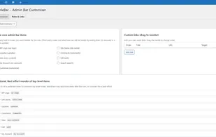 SimpleBar settings page.