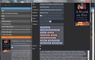 Form for editing details about a book
