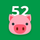 52 week money saving challenge  icon
