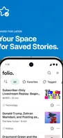 Folio - Save Now. Read Later. screenshot 1