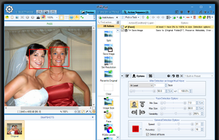 Face detection condition. Save images only if they have faces.