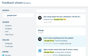 Feedgrip screenshot 1