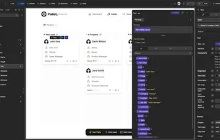 WeWeb's no-code editor