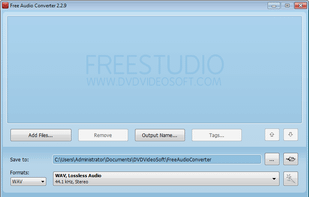 Free Audio Converter screenshot 1