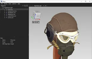 Viewing glTF file containing textures