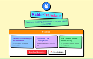 Rabbit Translate screenshot 1