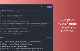 Python Playground screenshot 1