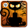Fear on Halloween night icon