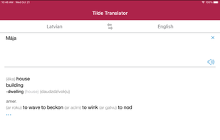 Tilde MT screenshot 1