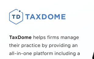 TaxDome screenshot 1