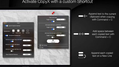 CopyX screenshot 1