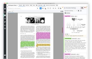 Zenreader's PDF Reader and Highlighting engine.