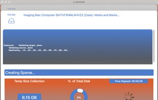 Disk image creation