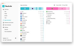 TimeScribe screenshot 1