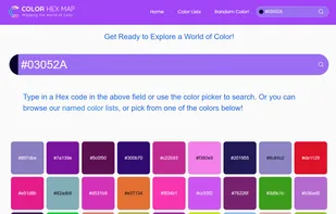 Color Hex Map screenshot 1