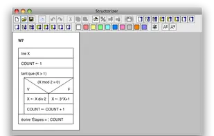 Structorizer 3.00 running on Mac OSX