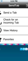 SendTab screenshot 1