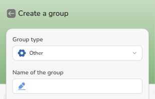 Create a group