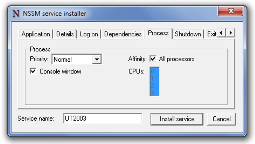 NSSM The NonSucking Service Manager Nssm is a service helper which