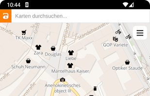 MetaGer Maps screenshot 1