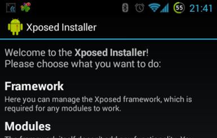 Xposed Installer screenshot 1