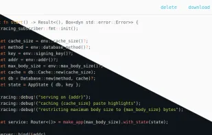 wastebin screenshot 1
