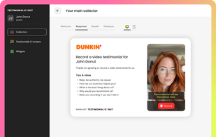 Testimonial Donut screenshot 1