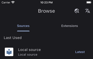 Tachimanga screenshot 2