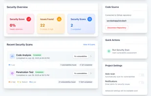SecDash screenshot 1