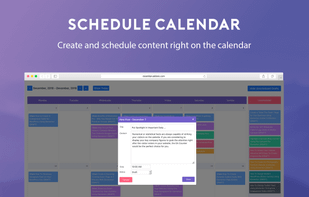 WP Scheduled Posts screenshot 1