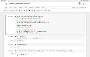 Carnets - Jupyter screenshot 1