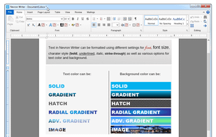 Nevron Writer screenshot 3