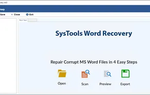 Open Word Recovery Tool