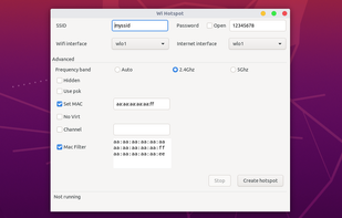 Linux Wifi Hotspot screenshot 2