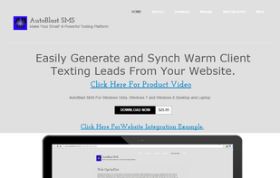 AutoBlast SMS screenshot 1