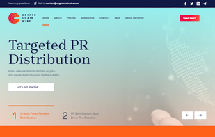 Crypto Chain Wire Press Release Distribution service