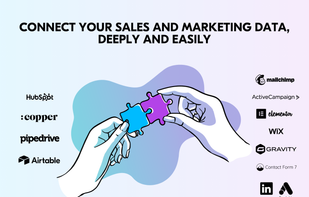 Connect your sales and marketing data, deeply and easily.