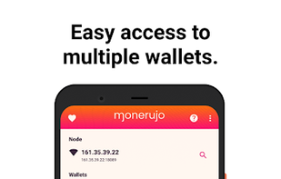 Monerujo screenshot 1