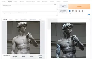 A1111 Stable Diffusion WEB UI screenshot 1