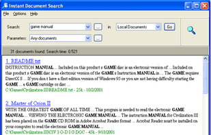 Instant Document Search screenshot 1