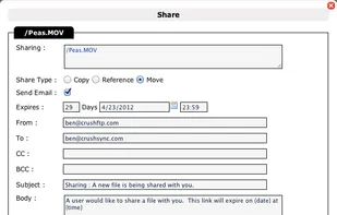 CrushFTP screenshot 1