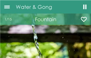 Water Sounds and Gong screenshot 1