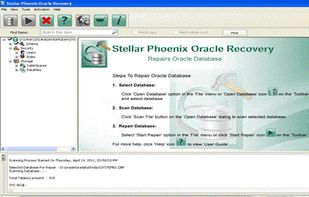 Stellar Phoenix Oracle Recovery screenshot 1