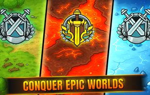 Conquer epic worlds